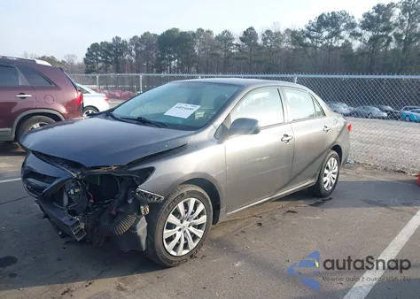 2012 Toyota Corolla Le from USA, damaged, VIN 2T1BU4EE8CC800712